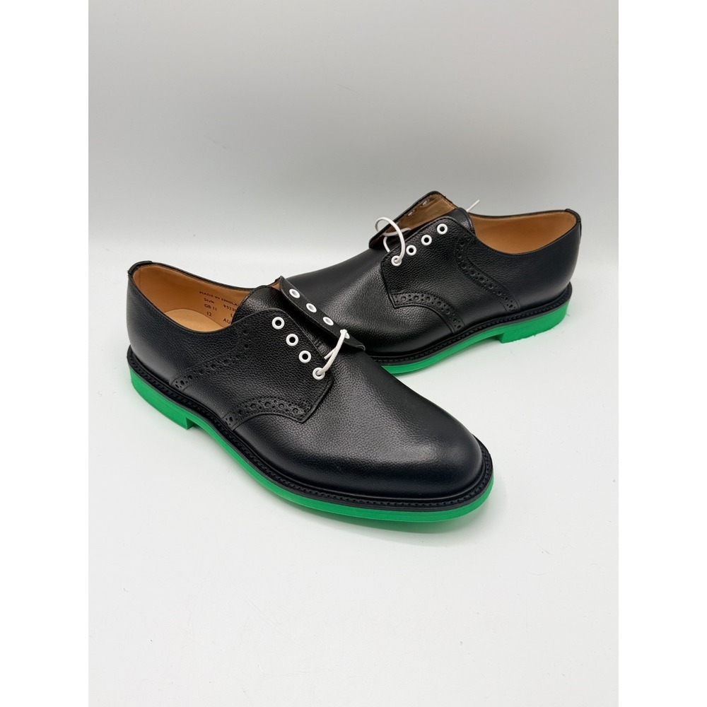 Heineken Open Your World Black Brogue Derby Shoes 9523BGQ Mens US 12 No Box